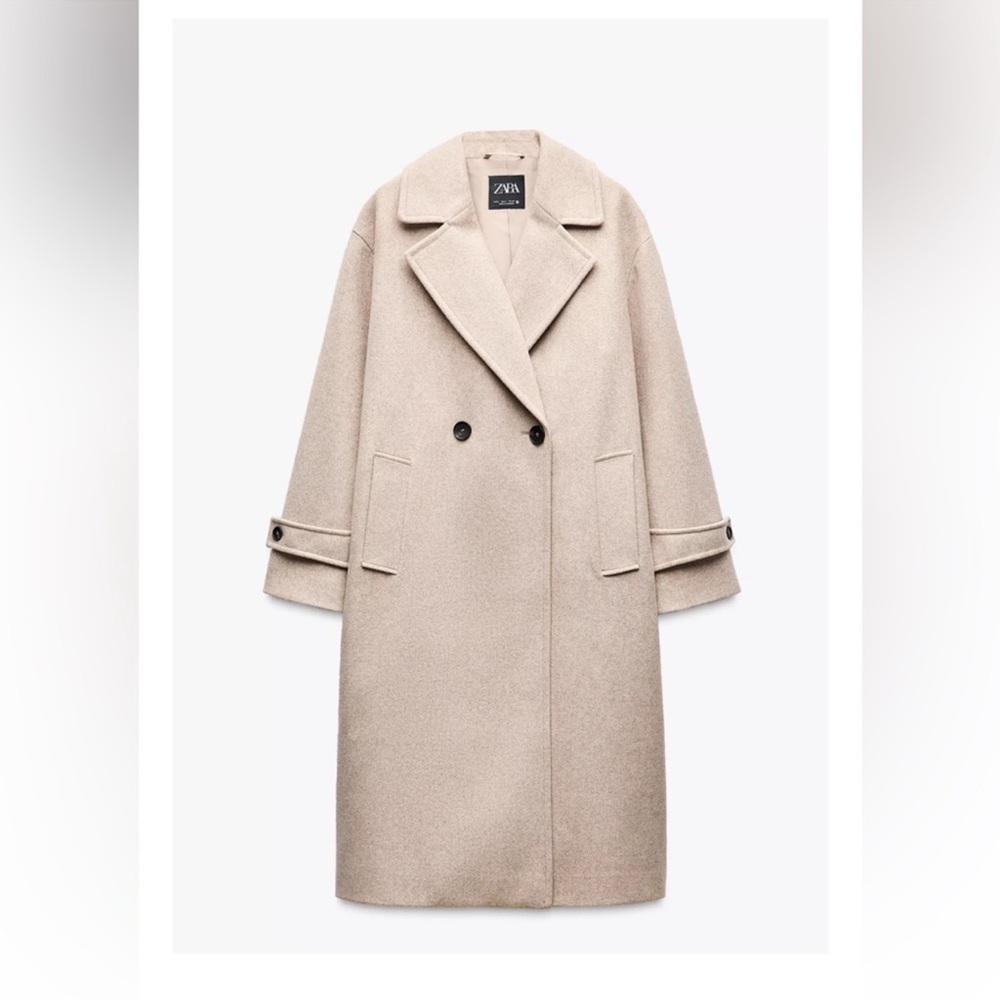 ZARA BLOGGERS FAV OVERSIZED SOFT COAT